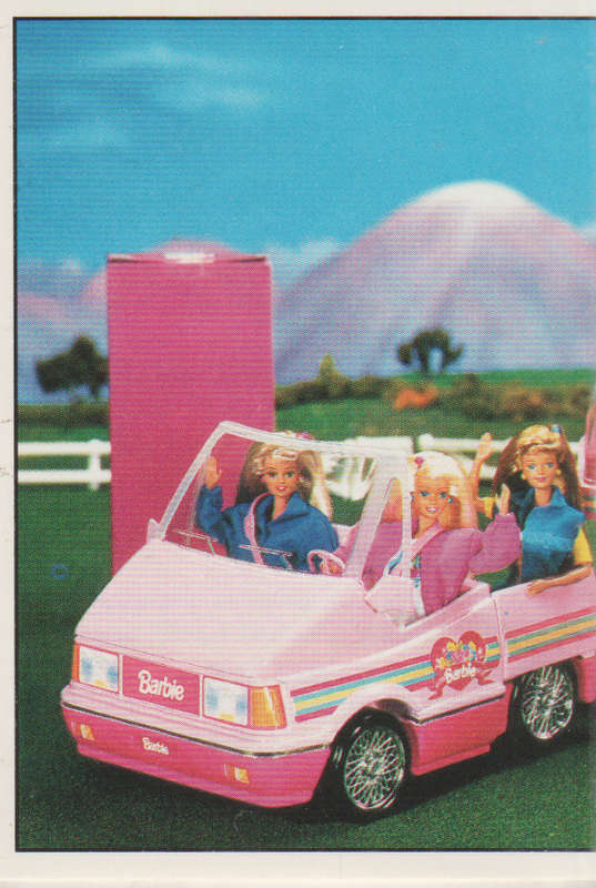 PANINI BARBIE STYLE COLLECTABLE STICKER #109