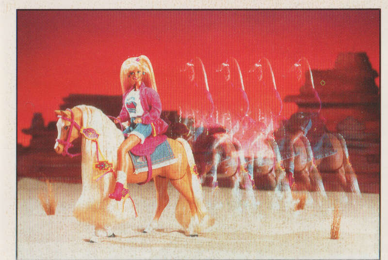PANINI BARBIE STYLE COLLECTABLE STICKER #111