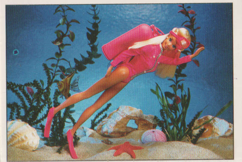PANINI BARBIE STYLE COLLECTABLE STICKER #114