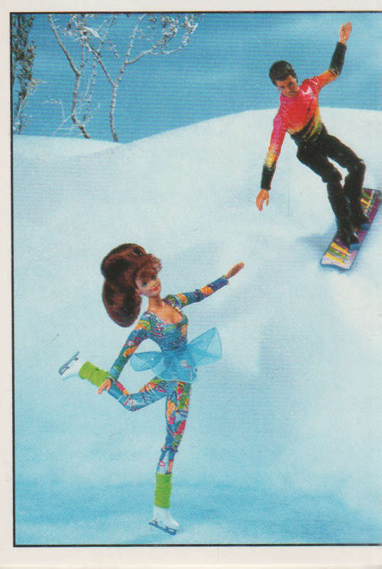 PANINI BARBIE STYLE COLLECTABLE STICKER #117