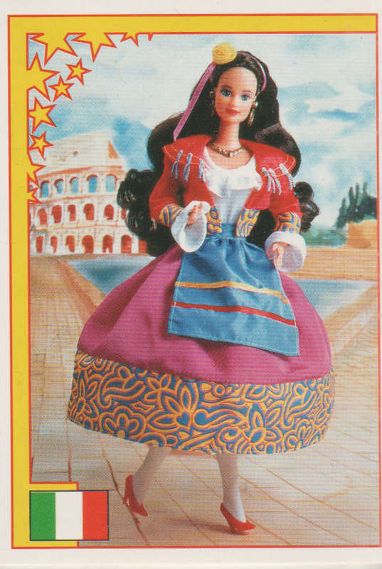 PANINI BARBIE STYLE COLLECTABLE STICKER #120