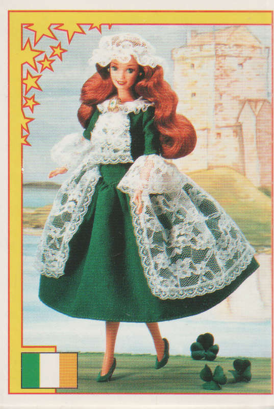 PANINI BARBIE STYLE COLLECTABLE STICKER #123