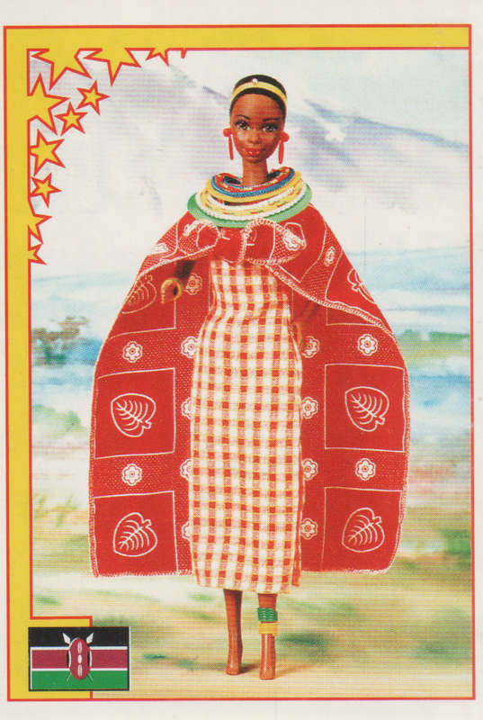 PANINI BARBIE STYLE COLLECTABLE STICKER #124
