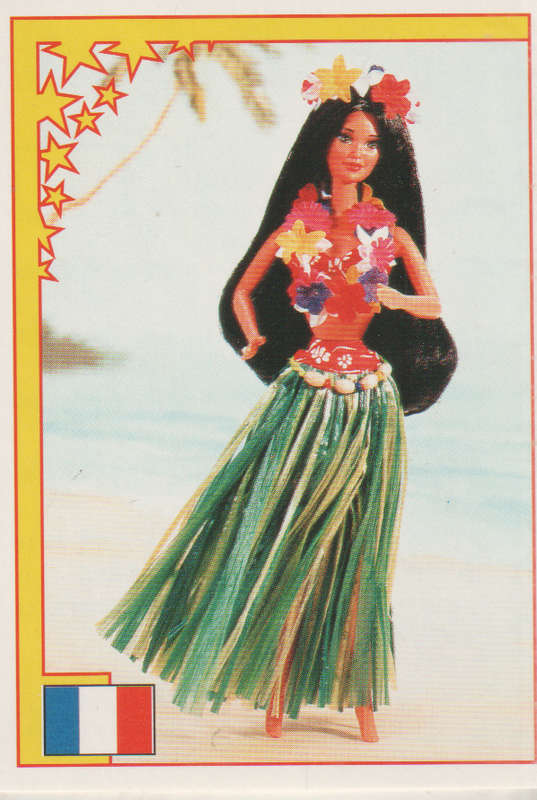 PANINI BARBIE STYLE COLLECTABLE STICKER #127