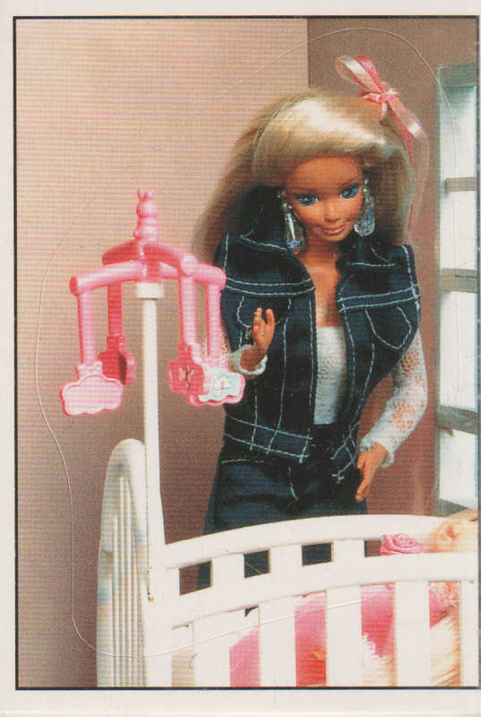 PANINI BARBIE STYLE COLLECTABLE STICKER #131