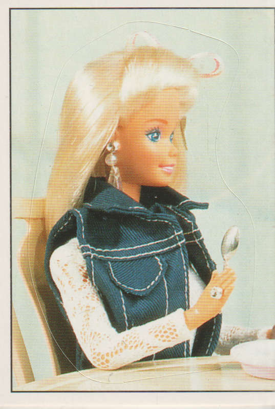PANINI BARBIE STYLE COLLECTABLE STICKER #134