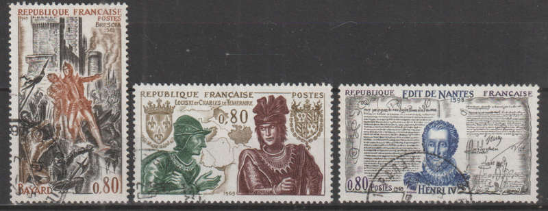 FRANCE 1969 History of France ULH SG 1850-2