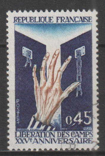FRANCE  1970 Stamp Day ULH SG 1887