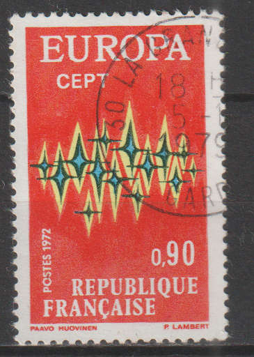 FRANCE 1972 EUROPA Stamps ULH SG 1965