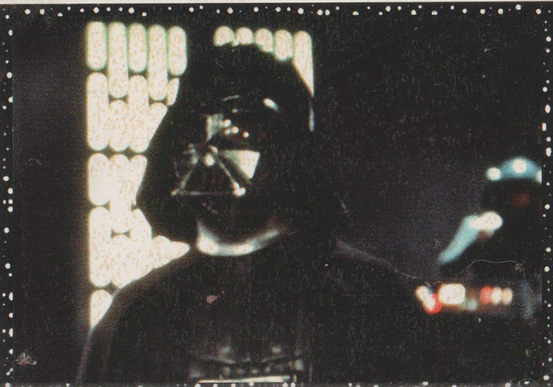 PANINI STAR WARS COLLECTABLE STICKER #1