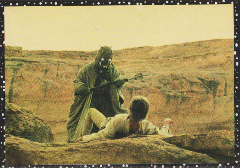 PANINI STAR WARS COLLECTABLE STICKER #10