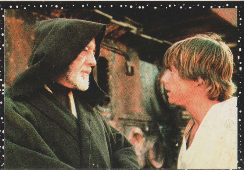 PANINI STAR WARS COLLECTABLE STICKER #13