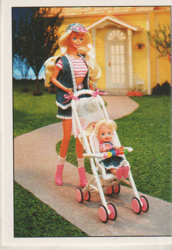 PANINI BARBIE STYLE COLLECTABLE STICKER #167