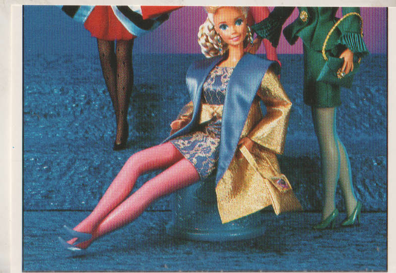 PANINI BARBIE STYLE COLLECTABLE STICKER #187