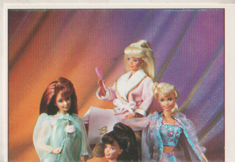 PANINI BARBIE STYLE COLLECTABLE STICKER #195