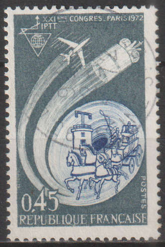 FRANCE 1972 The 21th World Congress of Post Office Trade Union Federation ULH SG 1971