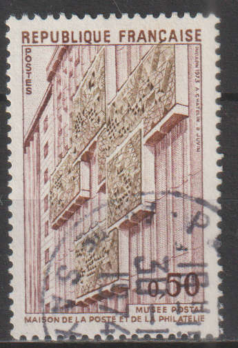 FRANCE 1973 Opening of the New Postal Museum Building ULH SG 2025