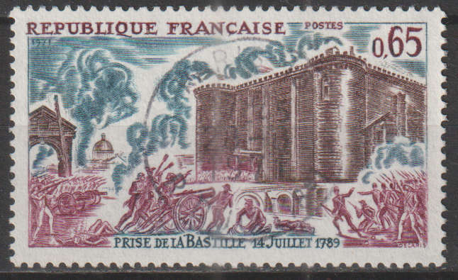 FRANCE 1971 The Storming of the Bastille ULH SG 1924