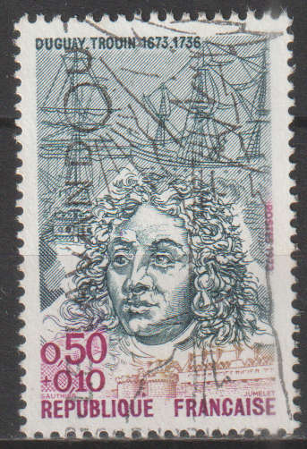 FRANCE 1973 The 300th Anniversary of the Birth of Duguay-Trouin ULH SG 1993