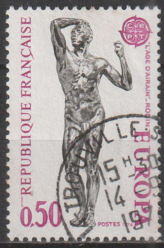FRANCE 1974 EUROPA Stamps - Sculptures ULH SG 2038