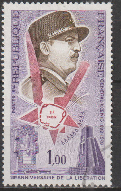 FRANCE 1974 The 30th Anniversary of Liberation ULH SG 2049