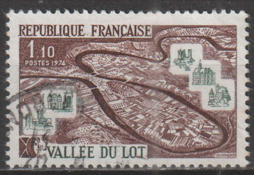 FRANCE 1974 Lot Valley ULH SG 2043