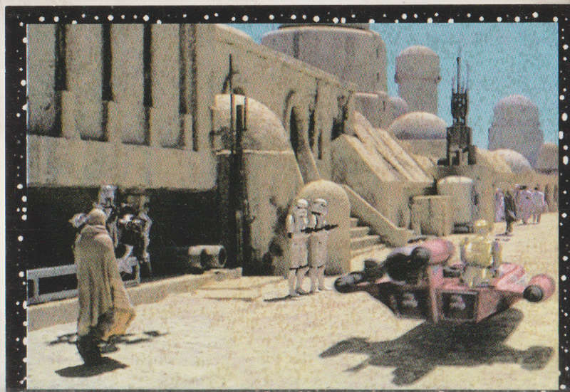 PANINI STAR WARS COLLECTABLE STICKER #19