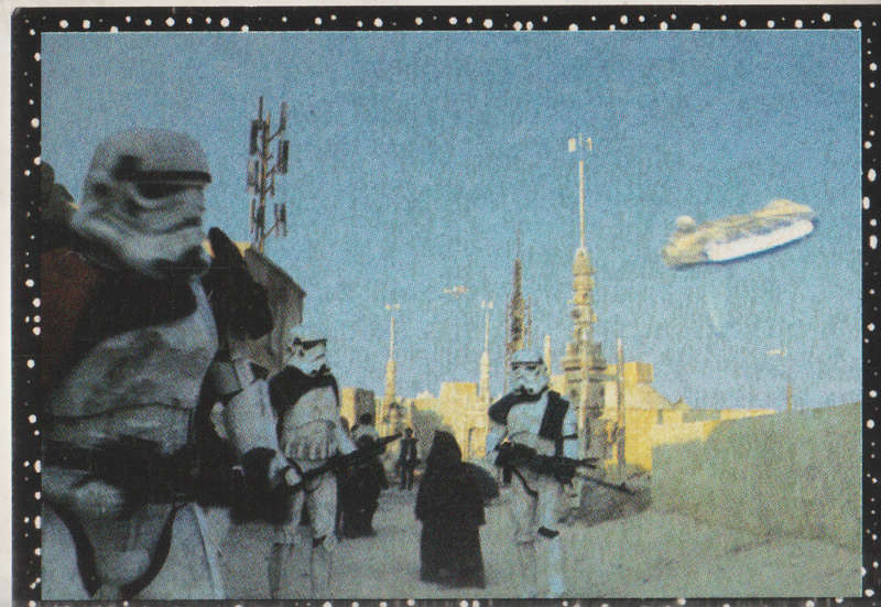 PANINI STAR WARS COLLECTABLE STICKER #25