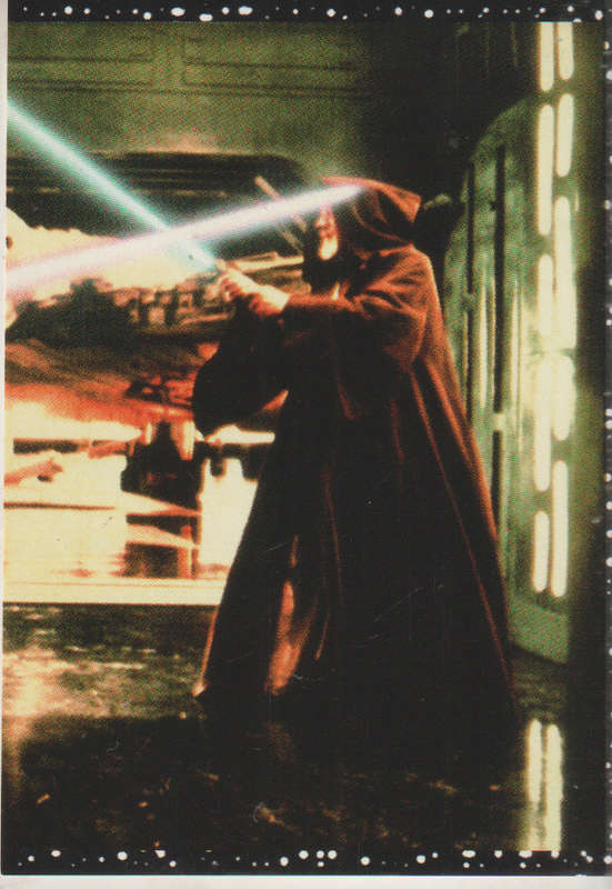 PANINI STAR WARS COLLECTABLE STICKER #36