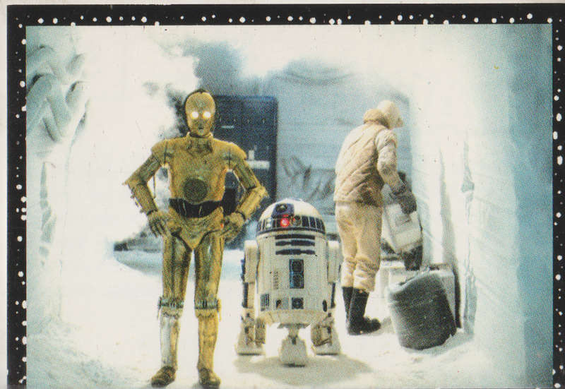 PANINI STAR WARS COLLECTABLE STICKER #50