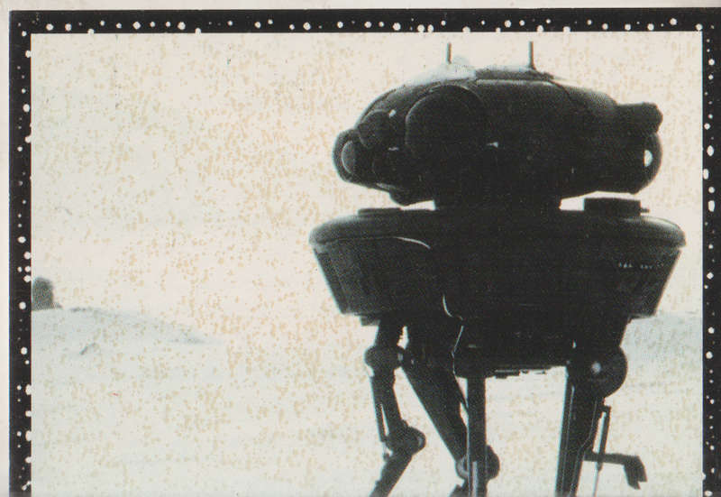 PANINI STAR WARS COLLECTABLE STICKER #55