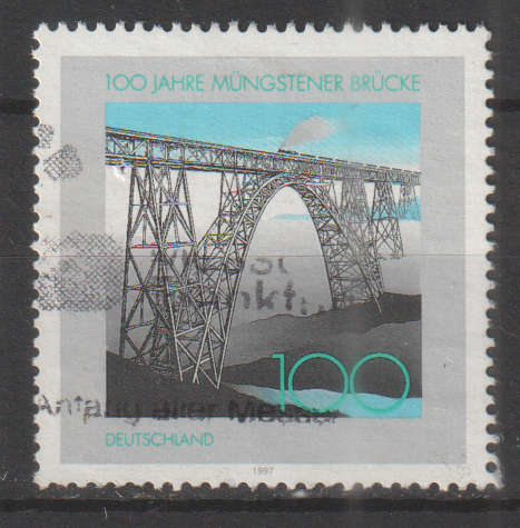 GERMANY 1997 The 100th Anniversary of the Müngstener Bridge ULH SG 2779