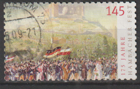 GERMANY 2007 The 175th Anniversary of the Hambach Celebration ULH SG 3482