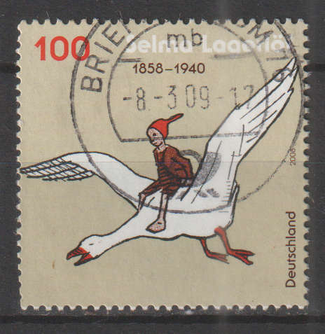 GERMANY 2008 The 150th Anniversary of the Birth of Selma Lagerlöf, 1858-1940 ULH SG 3572
