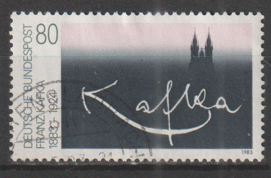 GERMANY 1983 The 100th Anniversary of the Birth of Franz Kafka. Writer ULH SG 2028
