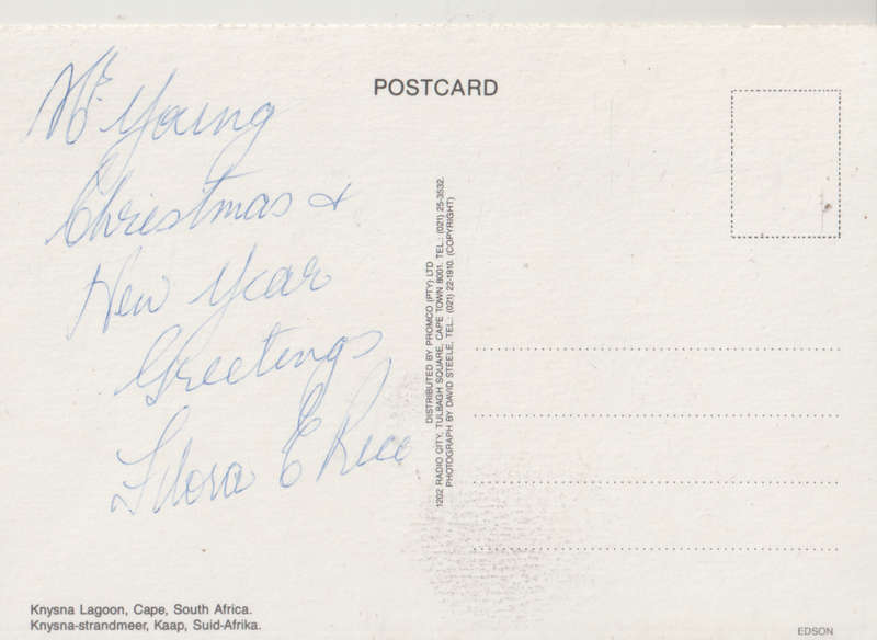 USED POST CARD SA