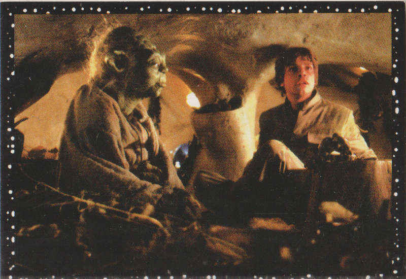 PANINI STAR WARS COLLECTABLE STICKER #76