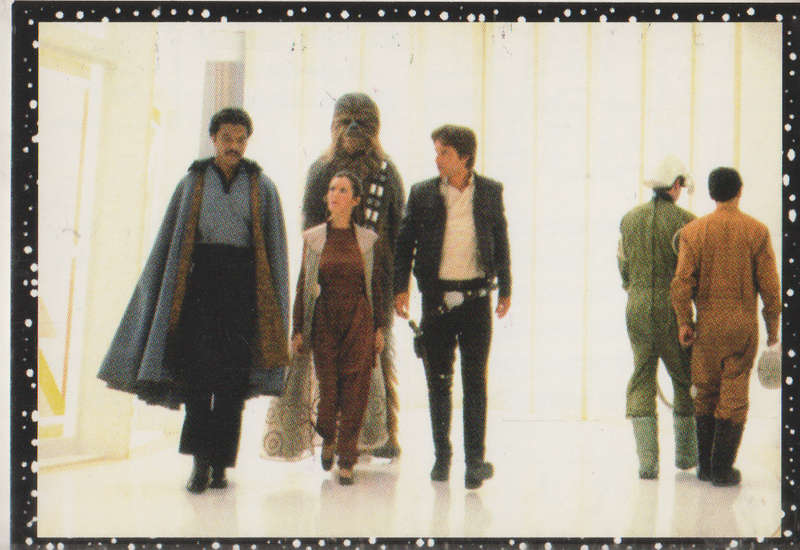 PANINI STAR WARS COLLECTABLE STICKER #87