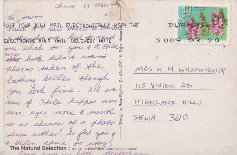 USED POST CARD