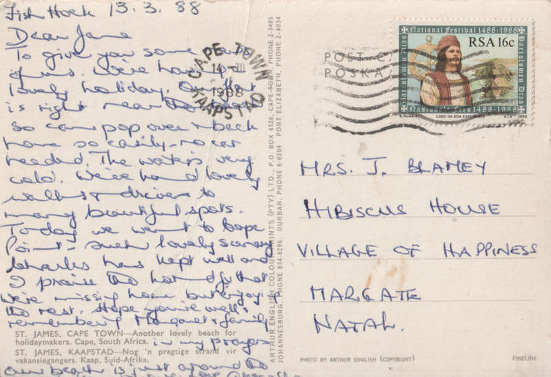 USED POST CARD SA