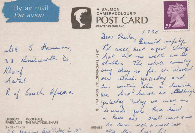 USED POST CARD