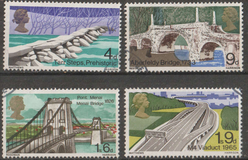 ENGLAND 1968 Bridges UNH SG 7636