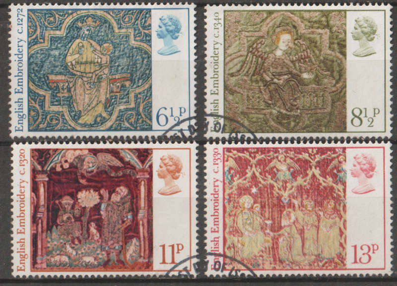 ENGLAND 1976 Christmas Stamps UNH SG 1018-21