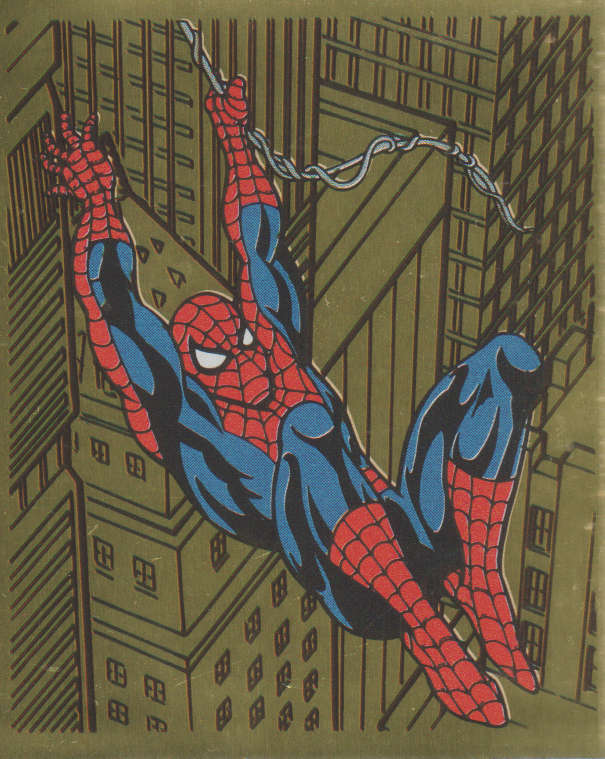 PANINI MARVELS SPIDERMAN COLLECTABLE STICKER #A