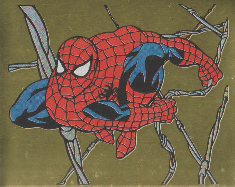 PANINI MARVELS SPIDERMAN COLLECTABLE STICKER #E