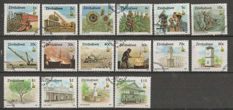 ZIMBABWE 1995 Zimbabwe Culture UNH SG 888-903