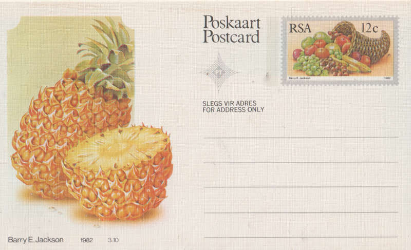 MINT PRE PAID POST CARD SA