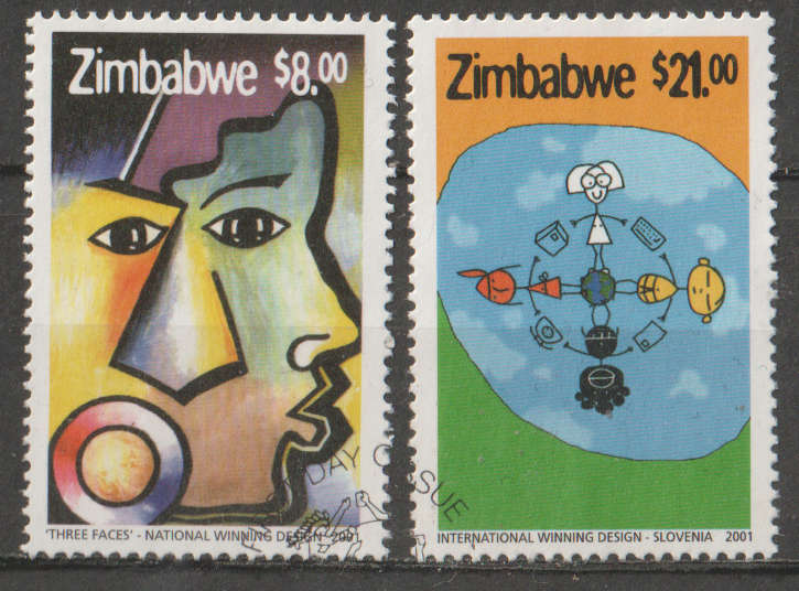 ZIMBABWE 2001 International Year of Dialogue Among Civilizations UNH SG 1064-5