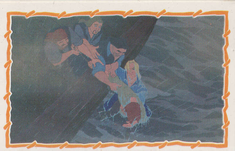 PANINI POCAHONTAS COLLECTABLE STICKERS #16