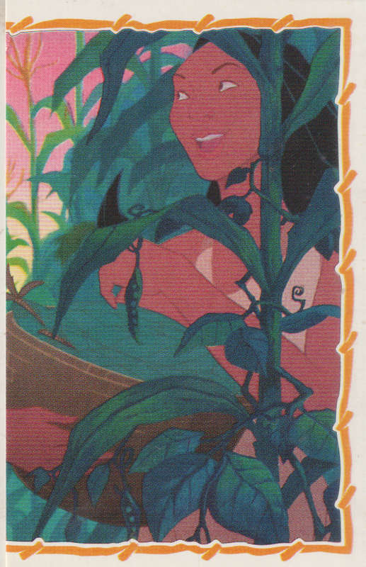 PANINI POCAHONTAS COLLECTABLE STICKERS #22